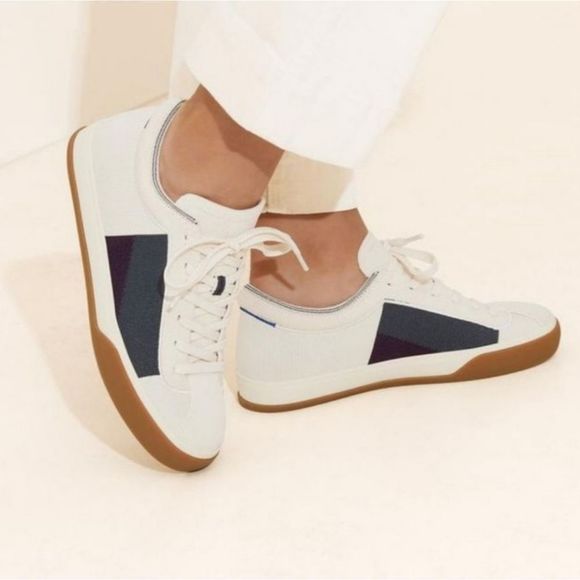 Rothy's Shoes - Rothy’s BlackBerry Block Lace Ups size 9